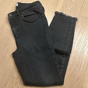 Loft Modern Black Skinny Jean. Size 28